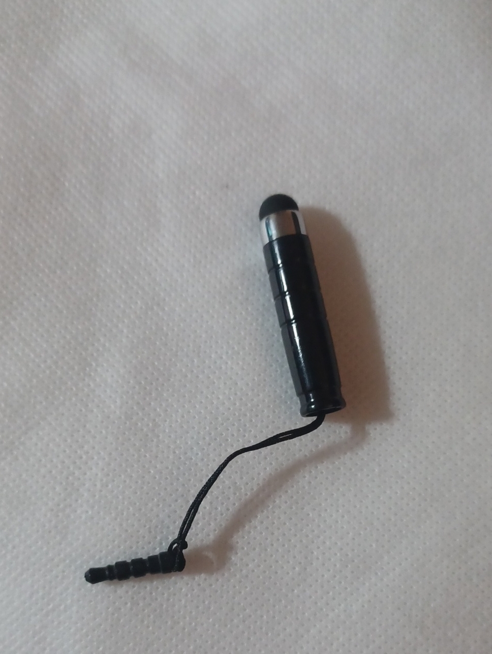 $4 Add-on New Mini Black Capacitive Stylus Pen with 3.5mm Plug